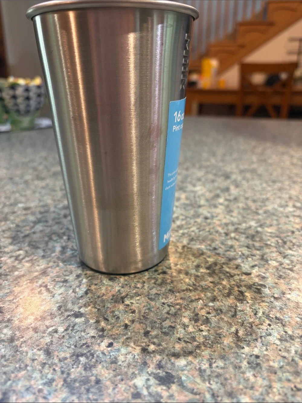 REI Co-op Stainless Steel Tumbler - Silver with Black Logo NEW